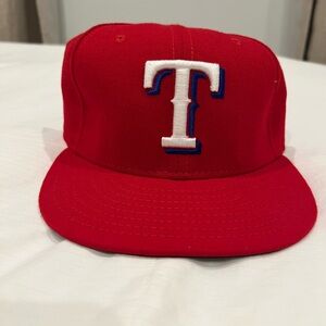 Texas Rangers fitted hat